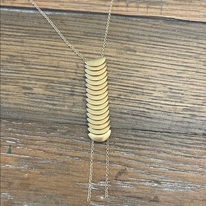 Long Gold Necklace